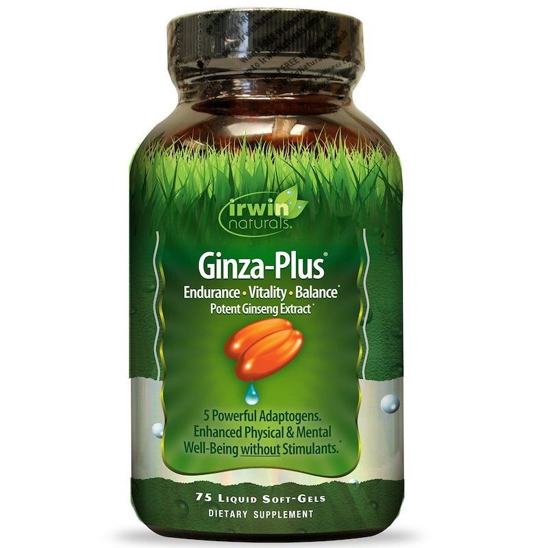 Irwin Naturals Ginza Plus By (75 Soft Gel Capsules)